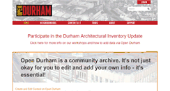 Desktop Screenshot of opendurham.org